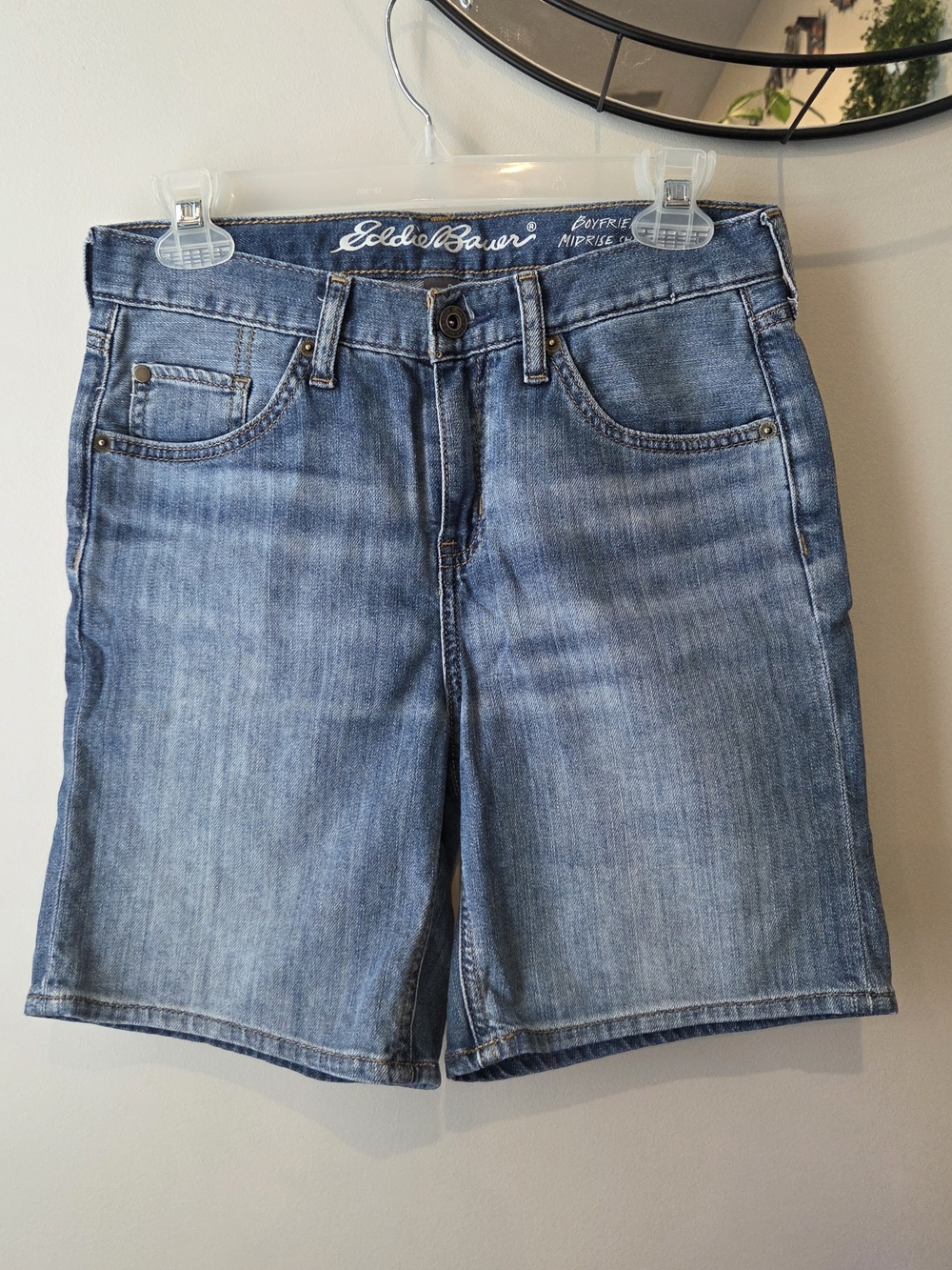 Eddie Bauer Boyfriend Denim Shorts